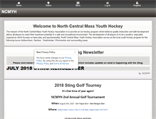 Tablet Screenshot of ncmyh.org